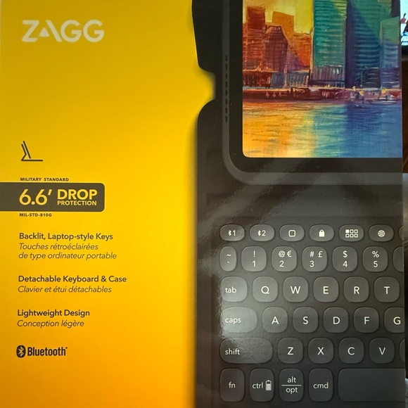 Zagg Bluetooth Detachable Keyboard Case